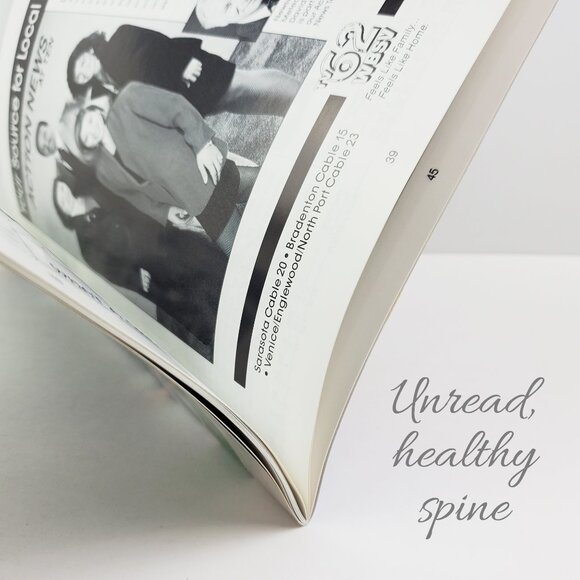 Chicago White Sox Vintage 1993 Spring Training Souvenir Program MLB Unread - Picture 9 of 11